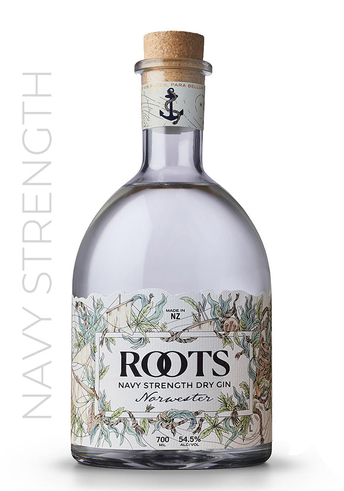 Roots Norwester Navy Strength Dry Grin